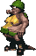 Klump - Donkey Kong Country SNES Super Nintendo Sprite