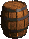 Regular Barrel - Donkey Kong Country SNES Super Nintendo Sprite