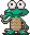 Armored Frog - EarthBound SNES Super Nintendo Sprite