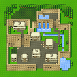 Final Fantasy II Thumbnail Towen of Baron Map BG