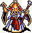 Mage (right) - Final Fantasy II (IV) SNES Super Nintendo Sprite