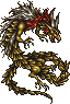Doom Drgn - Final Fantasy III (VI) SNES Super Nintendo Sprite