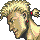 Sabin Head (left) - Final Fantasy III (VI) SNES Super Nintendo Sprite