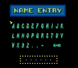 PowerFest '94 Name Entry Screen