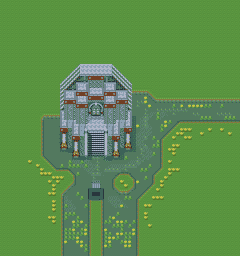 Secret of Mana Thumb - Water Palace Exterior Map BG