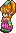 Girl (left) - Secret of Mana - SNES Sprite