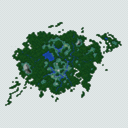 Seiken Densetsu 3 Thumbnail Holyland Overworld Map