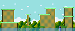 Super Mario World Preview Yoshi's Island 4 Map BG