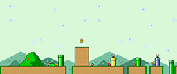 Super Mario World Preview Donut Plains 4 Map