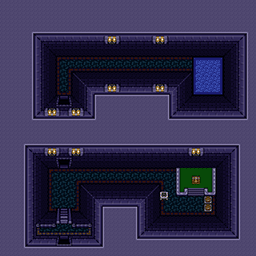 The Legend of Zelda: A Link to the Past Hidden Path to Garden BG