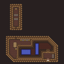The Legend of Zelda: A Link to the Past Kakariko Village Cave BG