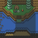 The Legend of Zelda: A Link to the Past Under the Bridge