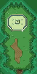The Legend of Zelda: A Link to the Past Sacred Grove BG