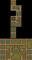 The Legend of Zelda: A Link to the Past Desert Palace BG